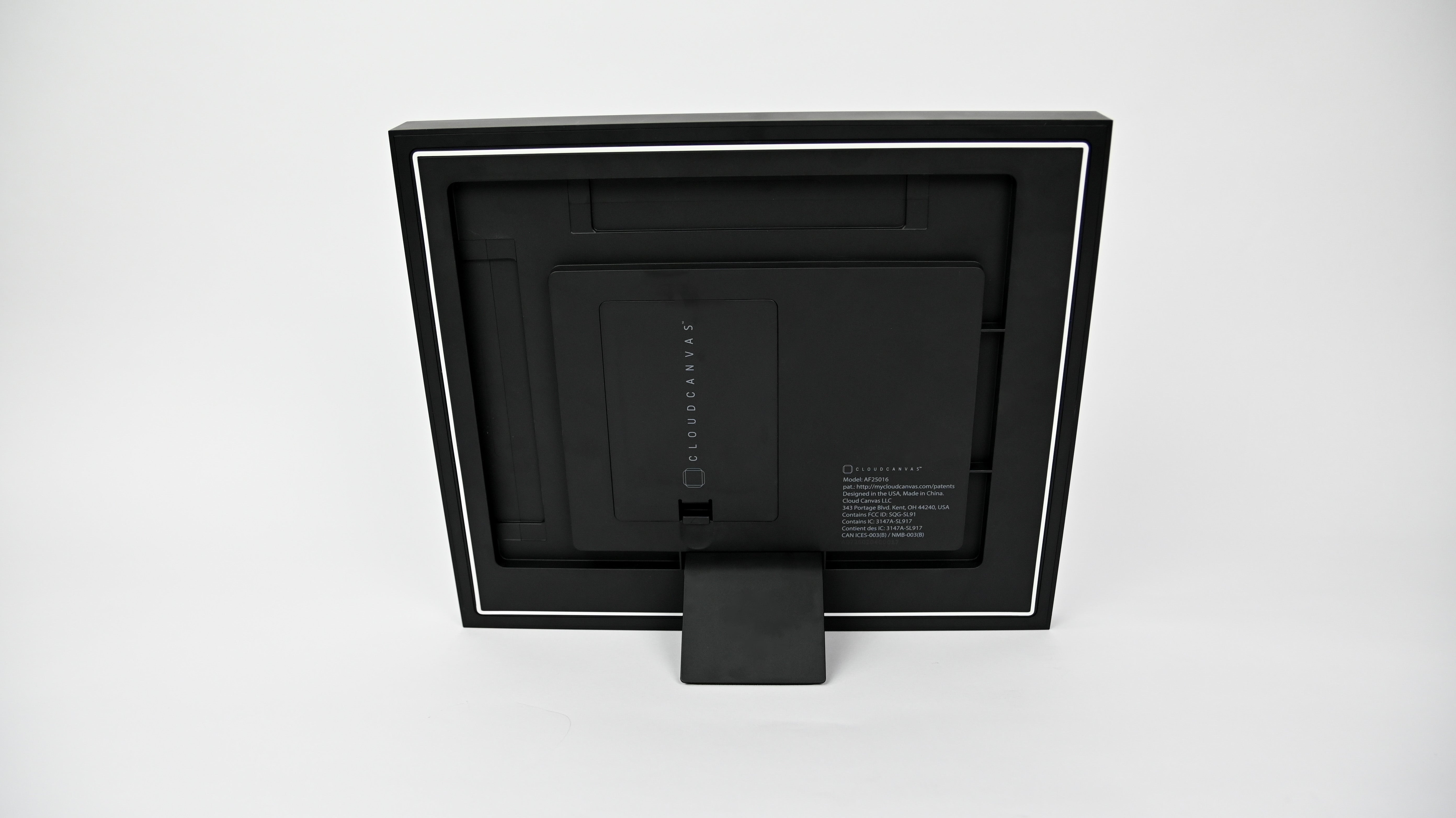 Black picture frame on a white background #black