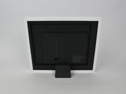 Back view of a modern electronic device on a white background #white