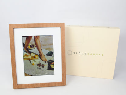 Cloud Canvas box and frame. #wood