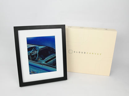 Cloud Canvas frame and box #black