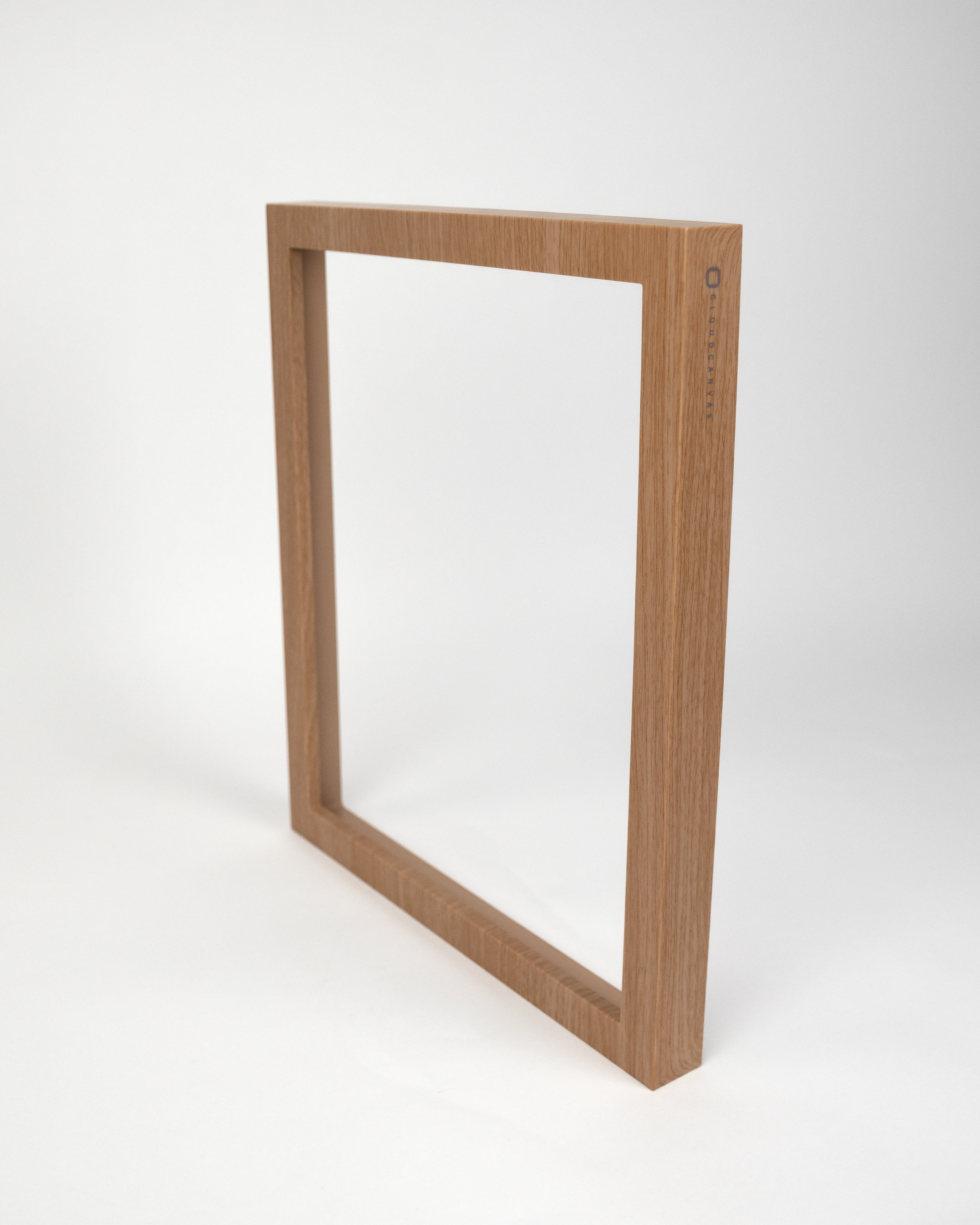Wooden frame on a white background #wood