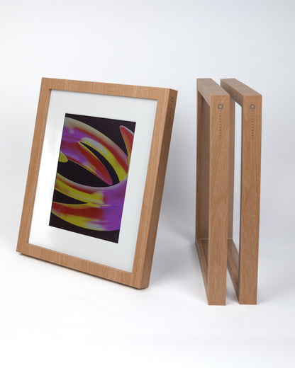 Three wood Cloud Canvas frames displayed together #wood #3_canvas_bundle