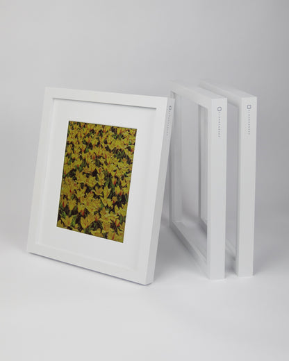 Three white Cloud Canvas frames displayed together #white #3_canvas_bundle