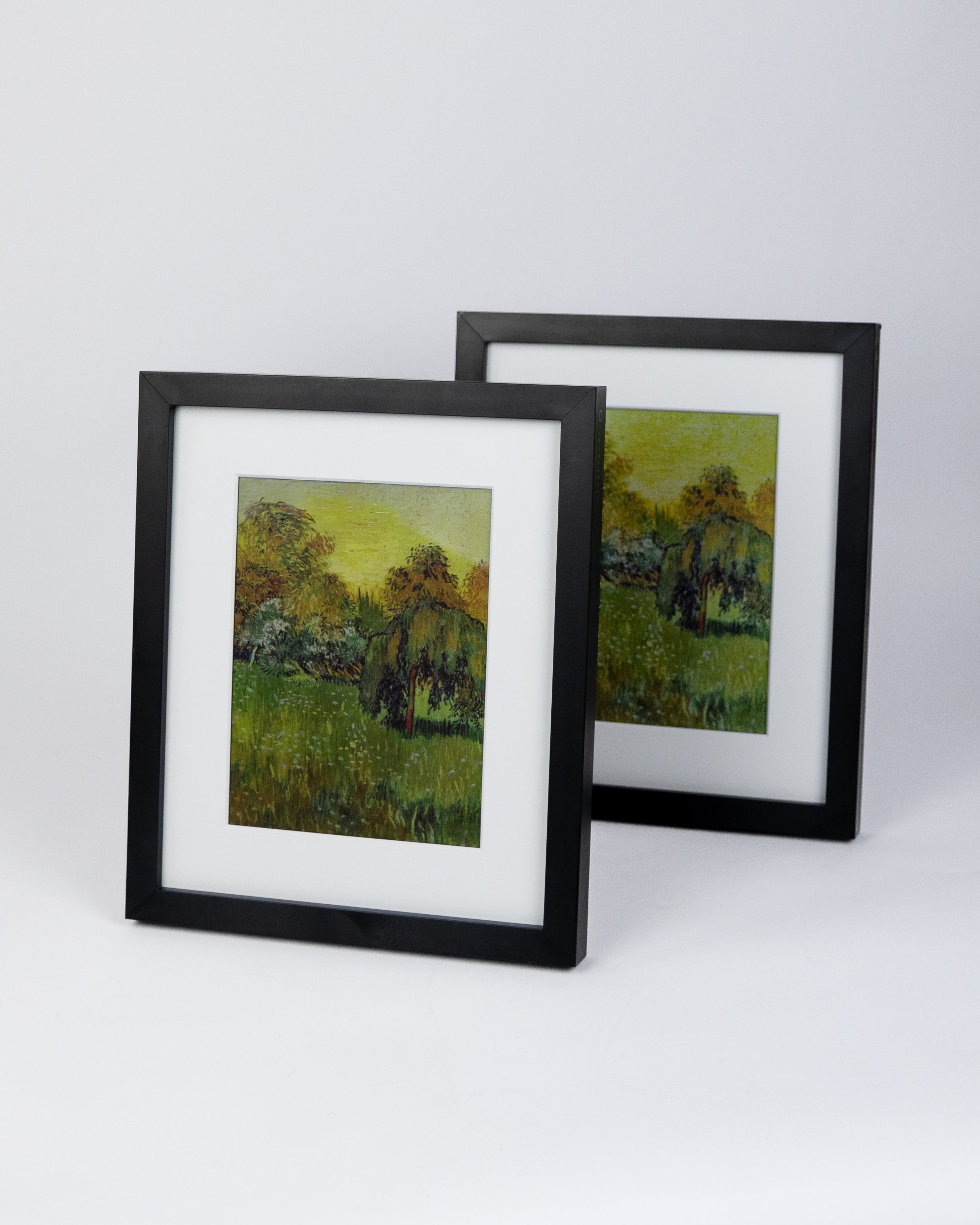 Two black Cloud Canvas frames displayed together #black #2_canvas_bundle